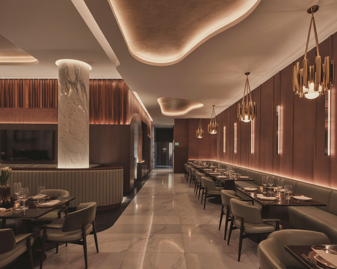 High-Quality Brass Coating & Metal Finishing Services in UAE 10 a stylish and modern hotel interior with ZPIuM85eQ9