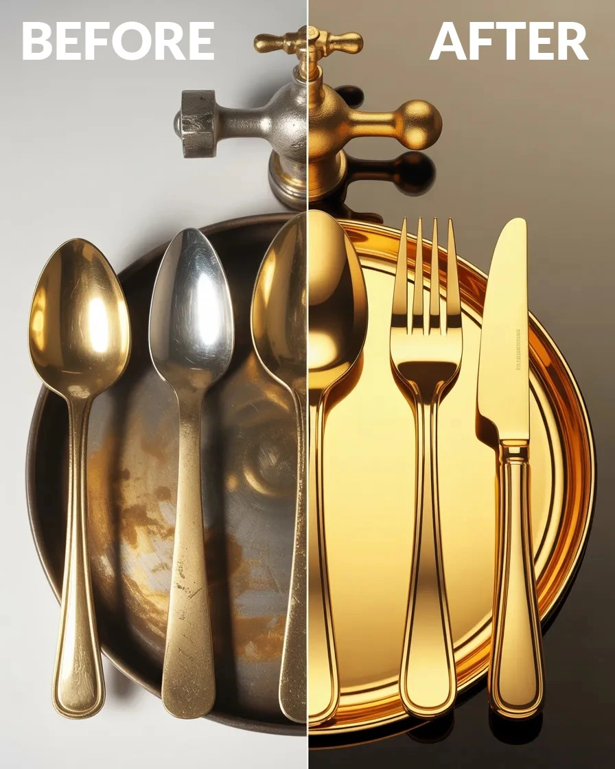 Leading Metal Coating & Plating Company in Sharjah, UAE - Al Dur Metal Coating 12 Transformations Product Before & After