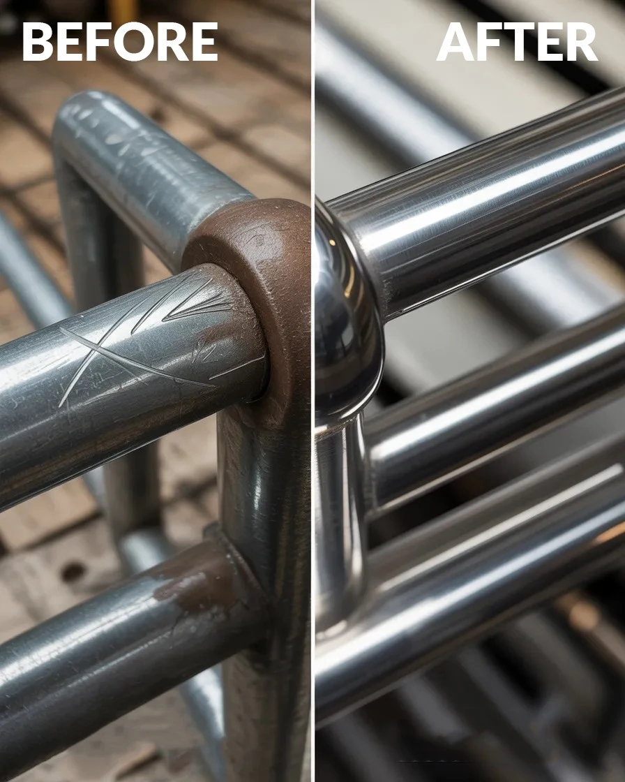 Leading Metal Coating & Plating Company in Sharjah, UAE - Al Dur Metal Coating 14 Transformations Product Before & After